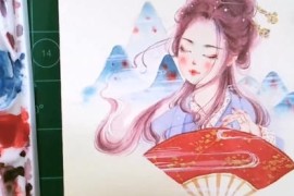 阿妹艺术 丫丫 古风梦幻水彩人物系统课