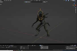 blender 异形 模型