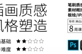 鲸字号 韩白白插画质感风格塑造 第5期 2022年