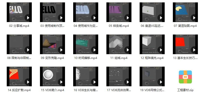 [青之巅] C4D教程：跟大神一天学会域（原价149） 第2张