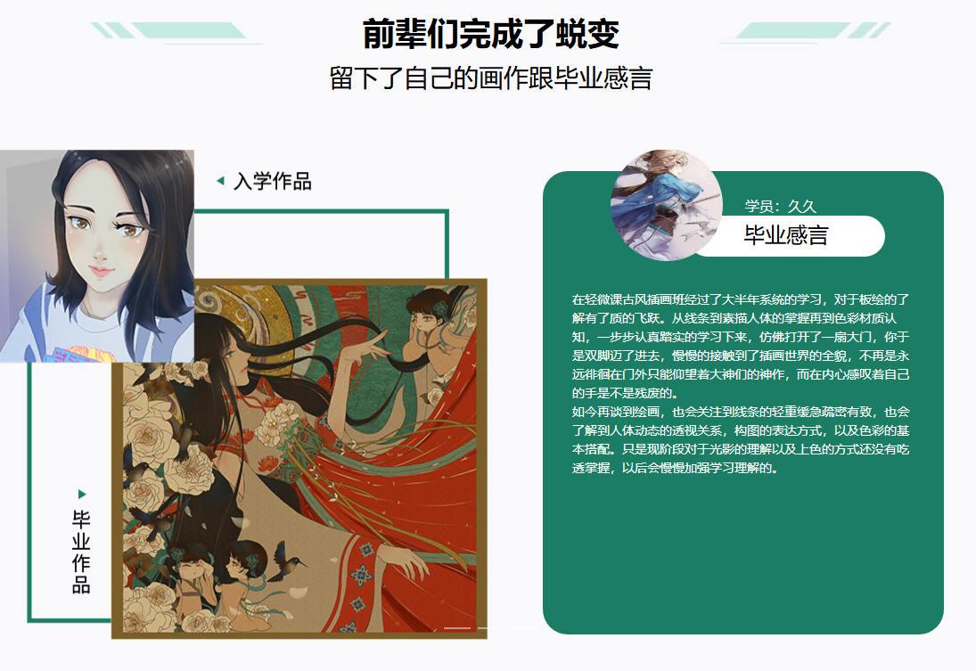 2020年 轻微课 古风插画魔鬼特训班 第3张