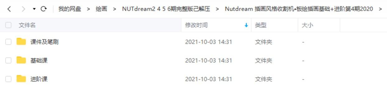 2021最新 Nutdream 零基础到进阶 学习 商业插画课 第2、4、5、6共4期 第1张