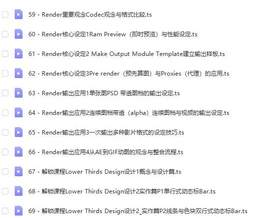 从零开始学AE（下）：进阶核心课程 第6张