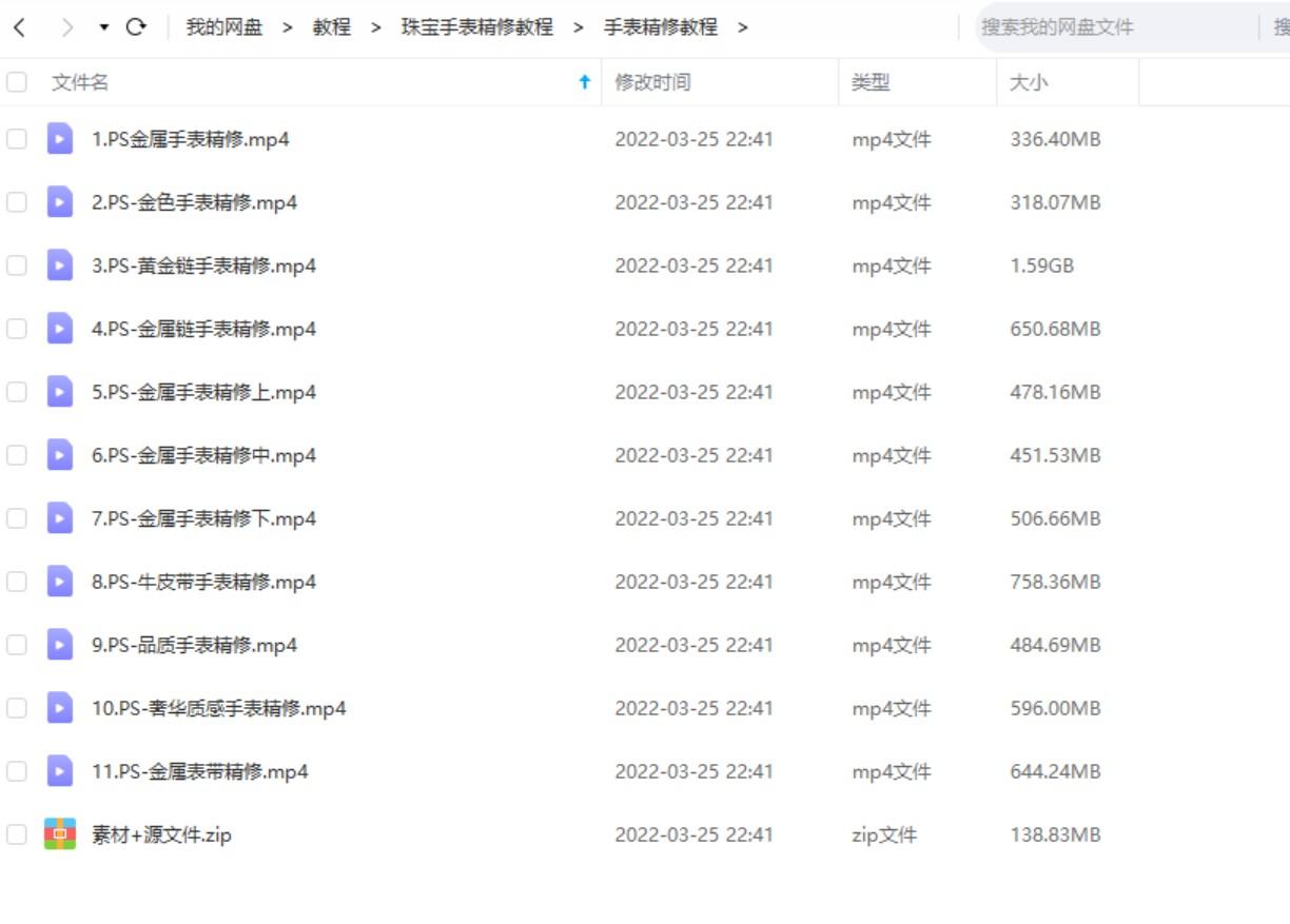 珠宝手表精修教程 第4张