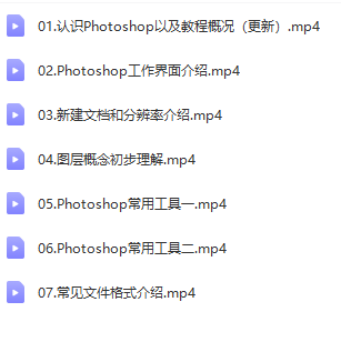 Photoshop入门到精通教程视频(云端网校内部ps课程) 第3张