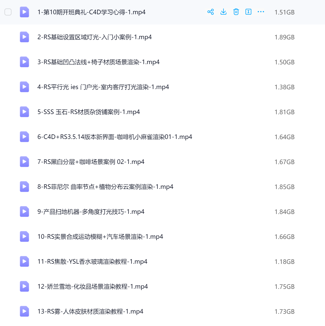 杨帆 C4D动态班 第10期 2023年 第1张